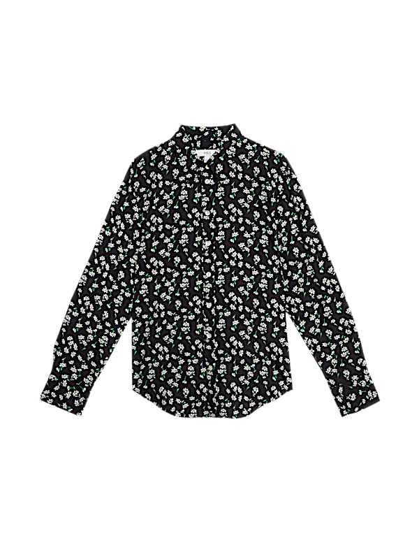 Printed Collared Shirt