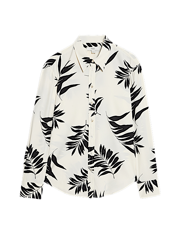 Printed Collared Shirt