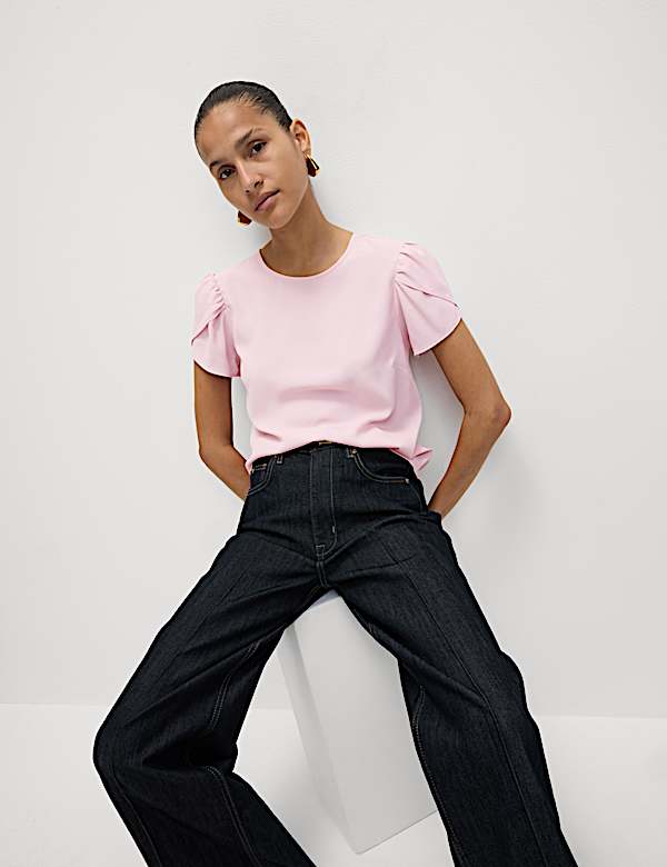 SHORT SLV TEE