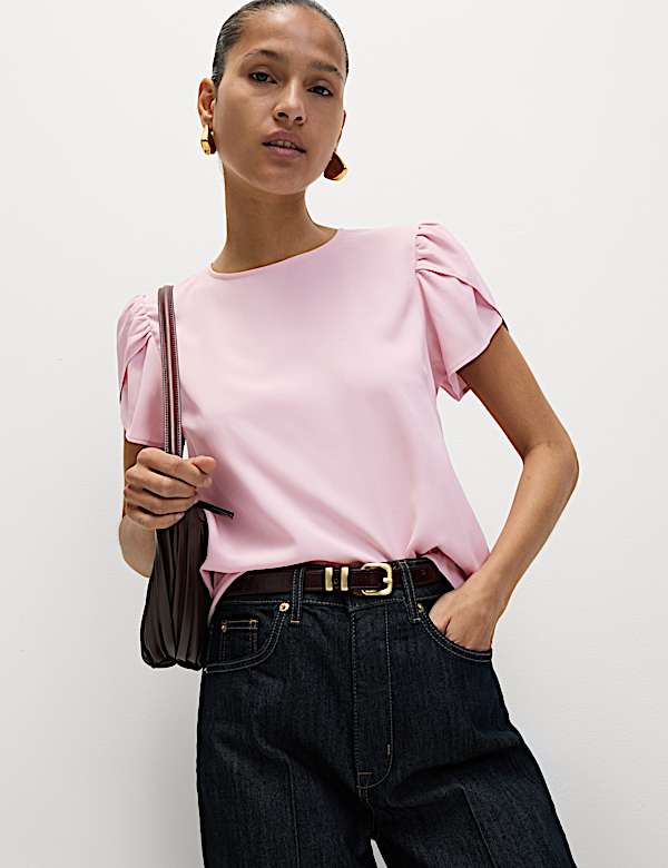 SHORT SLV TEE