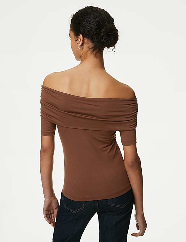 Jersey Bardot Top