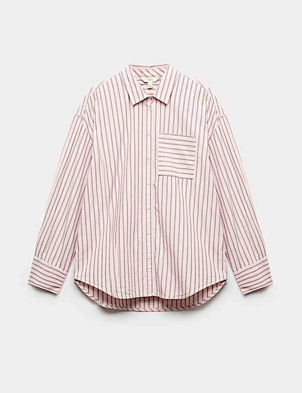 Pure Cotton Striped Shirt - CH