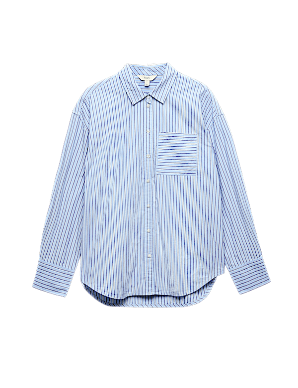 Pure Cotton Striped Shirt