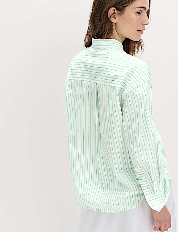 Pure Cotton Striped Shirt
