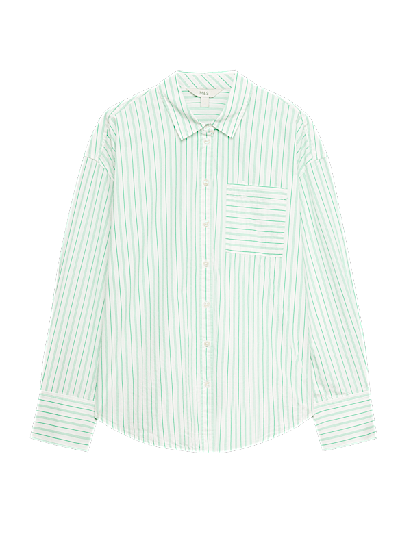 Pure Cotton Striped Shirt