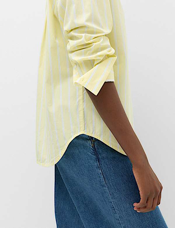Pure Cotton Striped Shirt