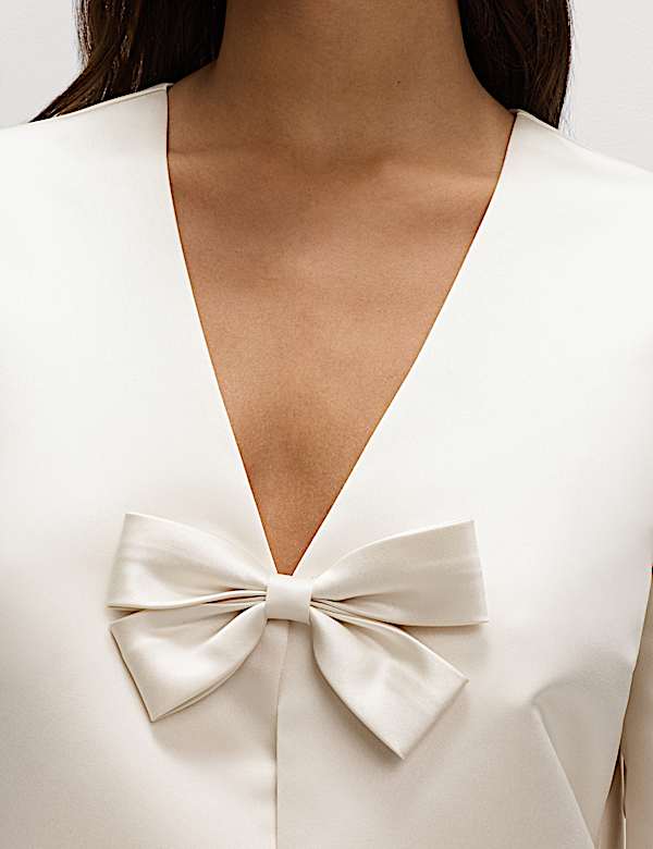 Bow Detail Top - NL