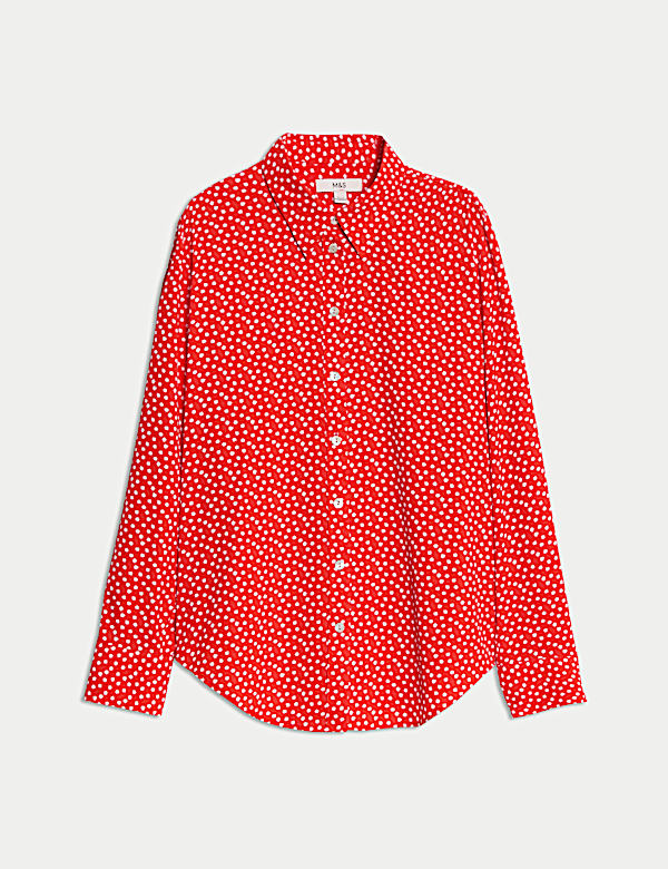 Chemise avec encolure et imprim&eacute; - LU