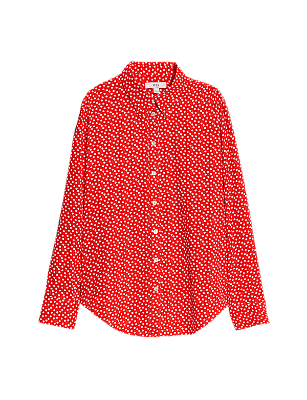 Printed Collared Shirt