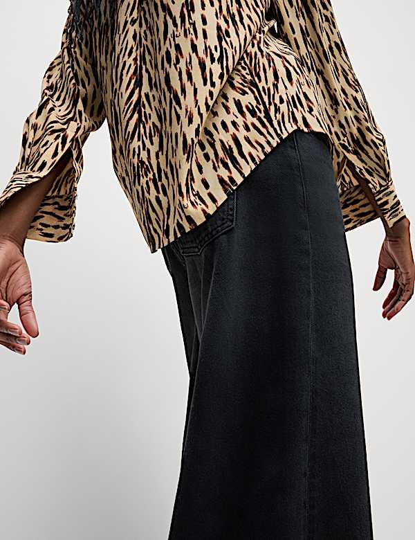 Printed Collared Shirt