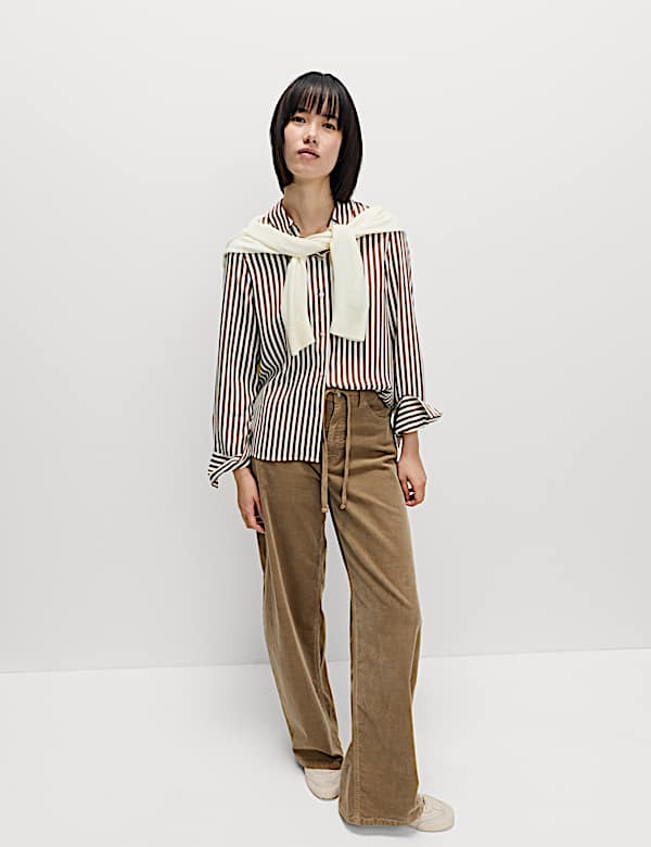 Printed Collared Shirt - GR