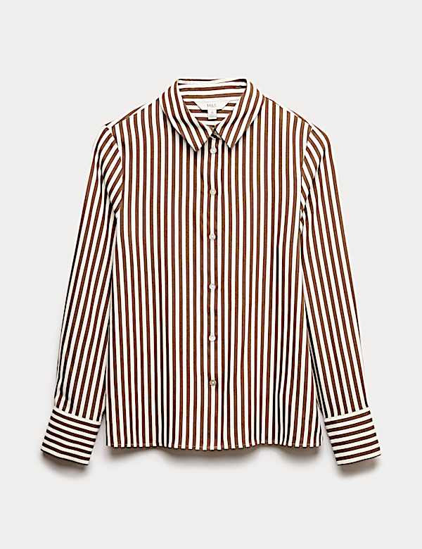 Printed Collared Shirt - GR