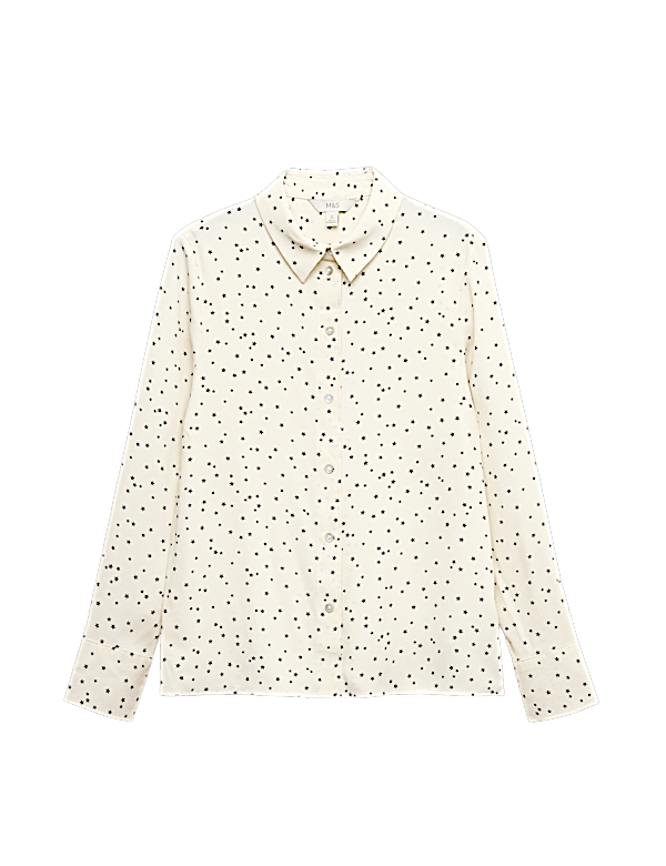 Printed Collared Shirt