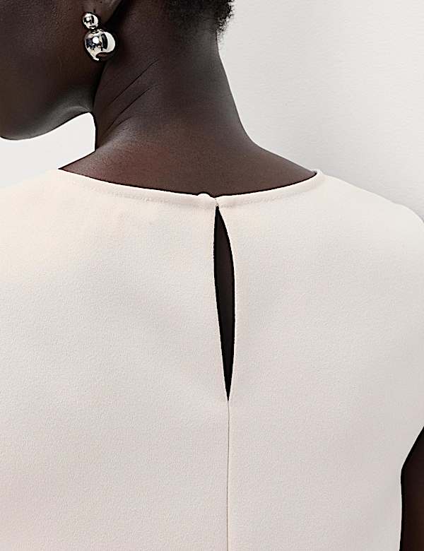 Beaded Embellished Shell Top - US