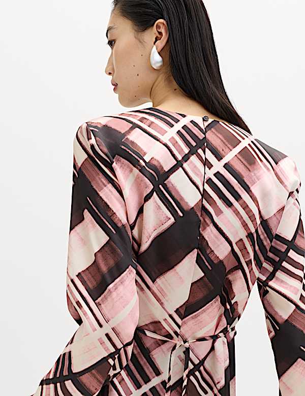 Checked Tie Detail Top - NZ