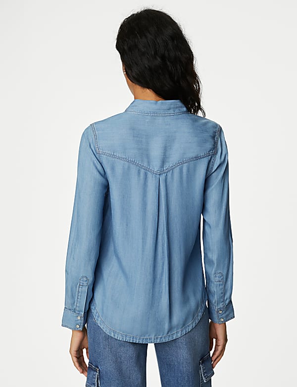 Pure Lyocell&trade; Collared Shirt