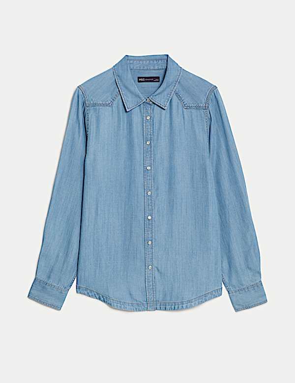 Pure Lyocell&trade; Collared Shirt