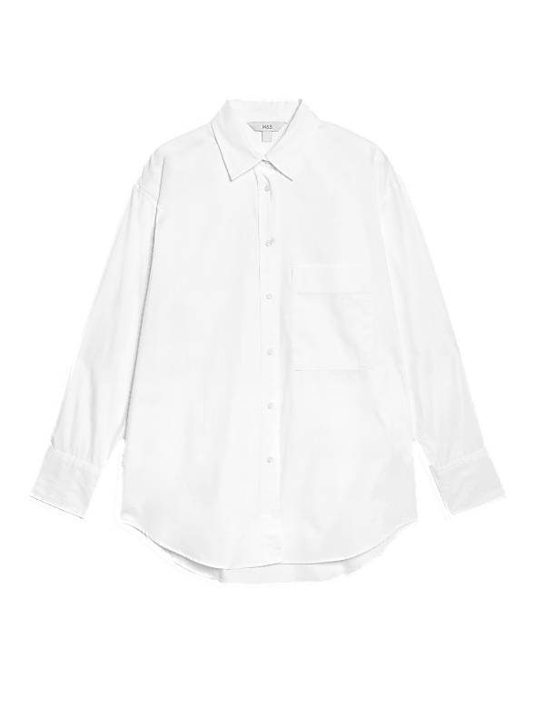Pure Cotton Oversized Shirt