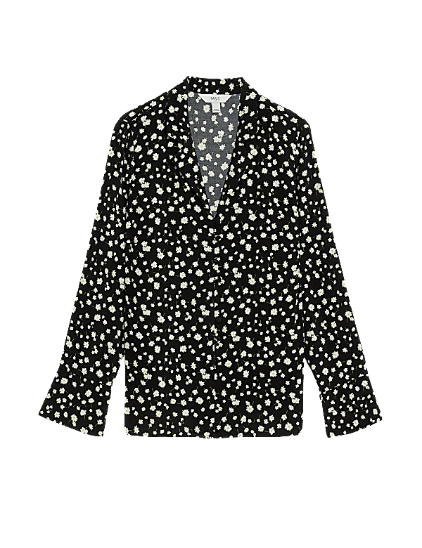 Printed V-Neck Shirt