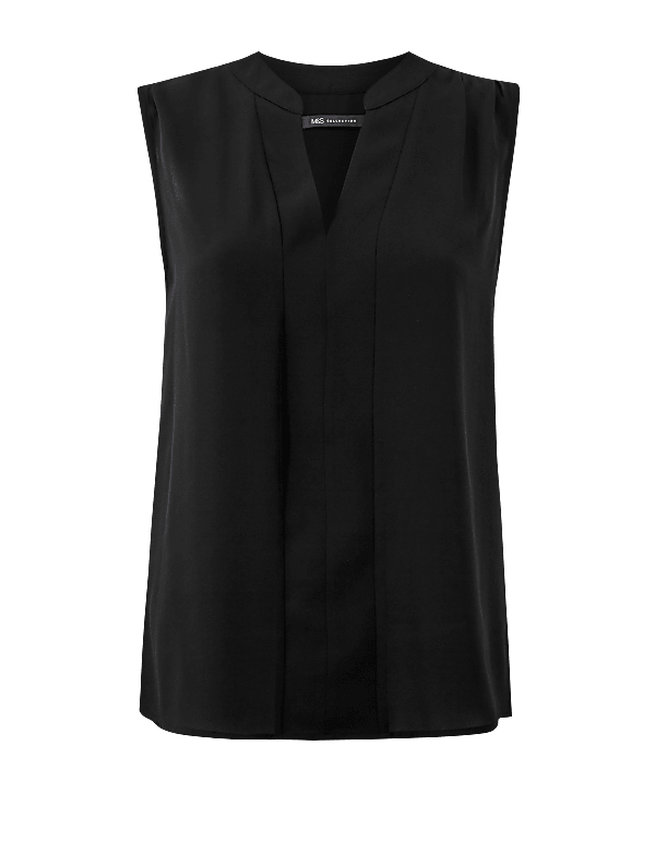 V-Neck Shell Top