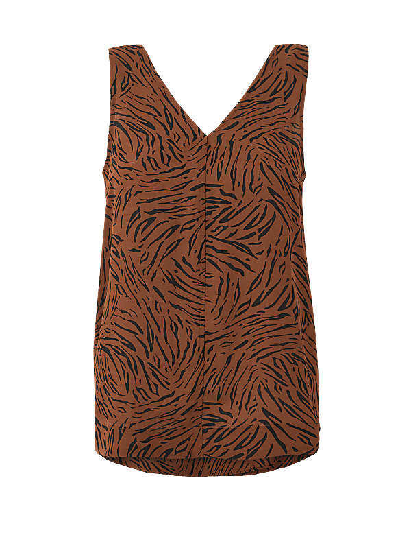 Animal Print Vest Top