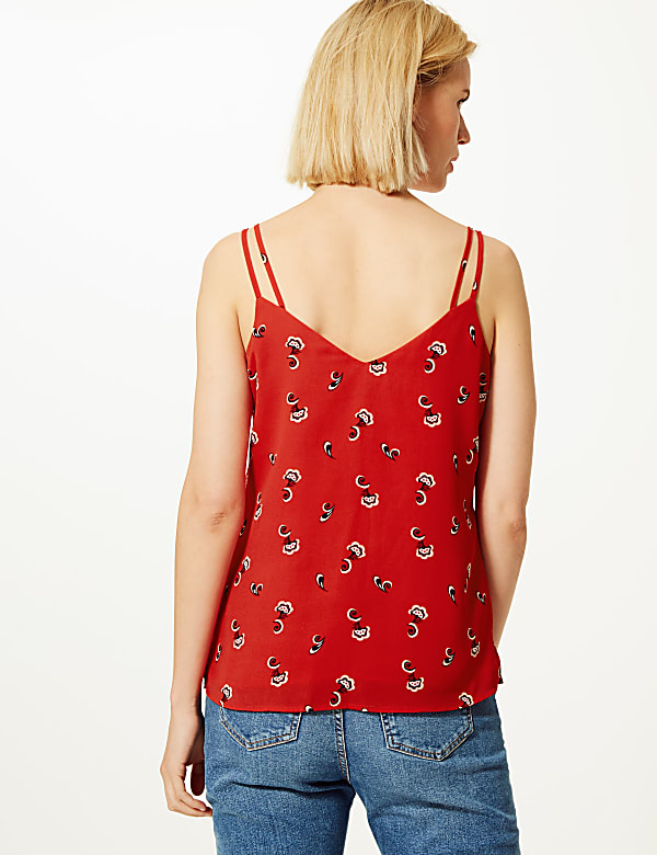 Printed Camisole Top