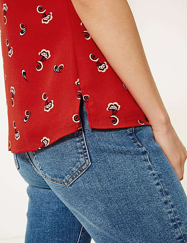 Printed Camisole Top