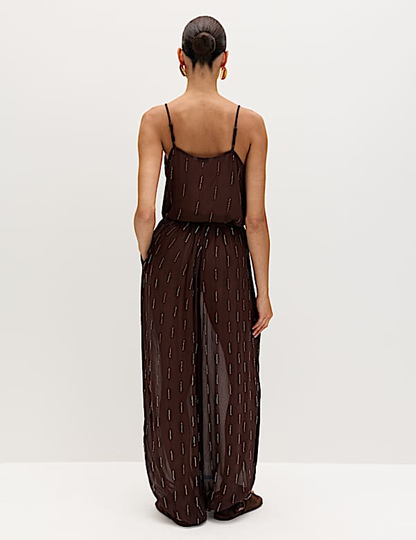 Beaded Embroidered Cami Top - IL