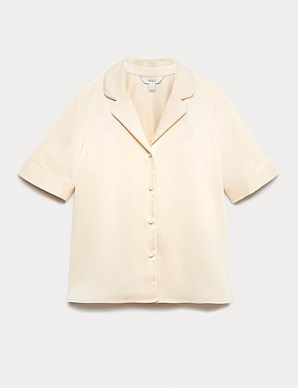 Satin Collared Shirt - JE