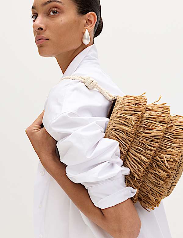 Pure Cotton Oversized Shirt - TW