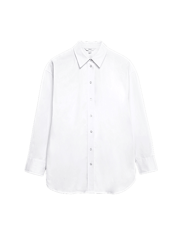 Pure Cotton Oversized Shirt