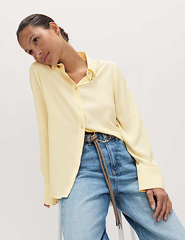 Collared Button Through Shirt