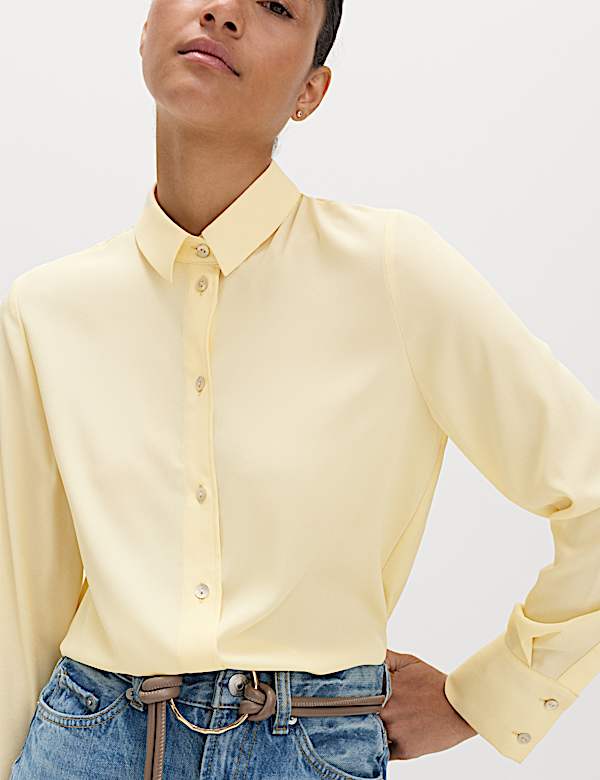 Collared Button Through Shirt - IL