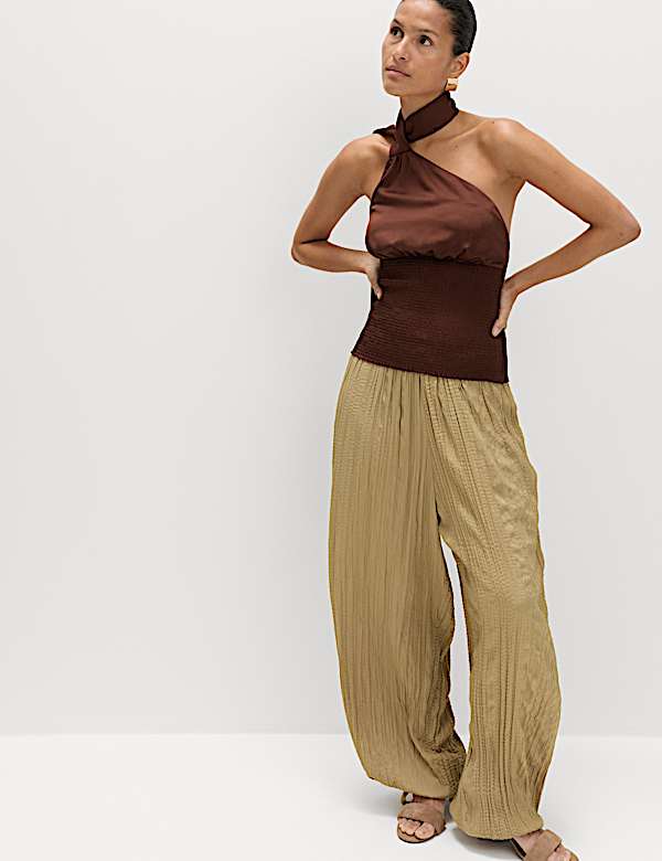 Scarf Neck Detail Top - AU