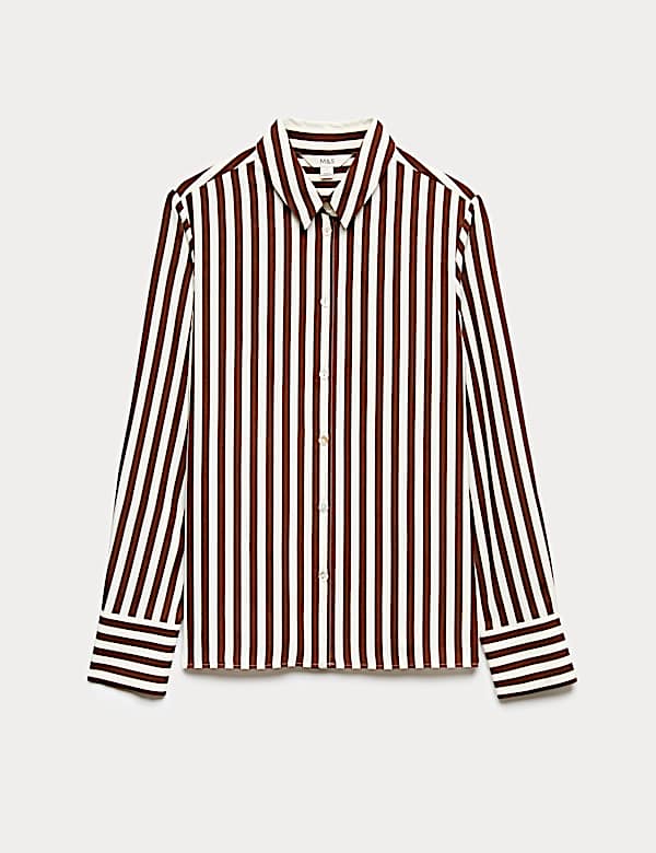 Printed Button Through Shirt - TW