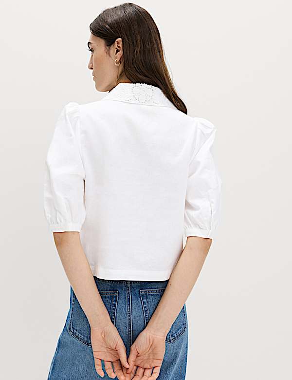 Cutwork Detail Shirt