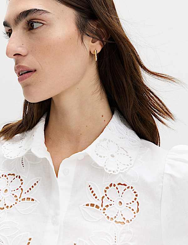 Cutwork Detail Shirt