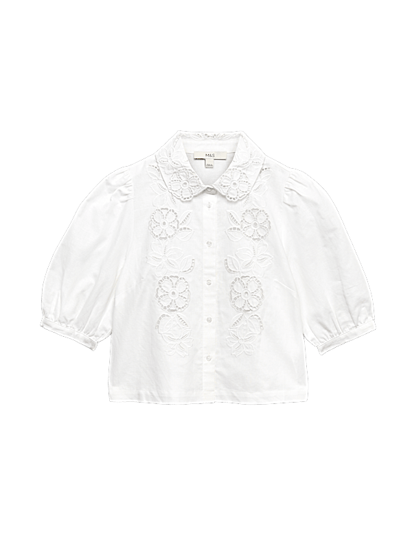 Cutwork Detail Shirt