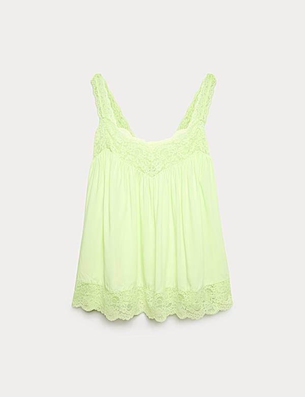 Lace Detail Cami Top - AU