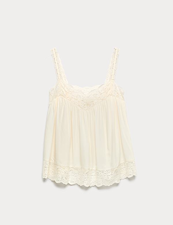Lace Detail Cami Top - LU