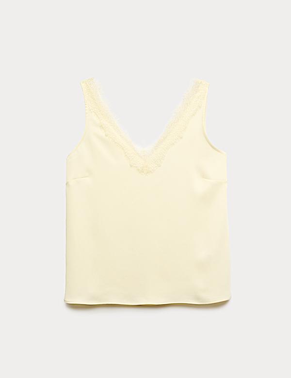 Lace Insert Cami Top - AU