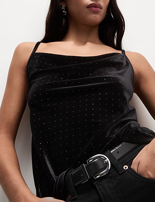 Studded Cami Top
