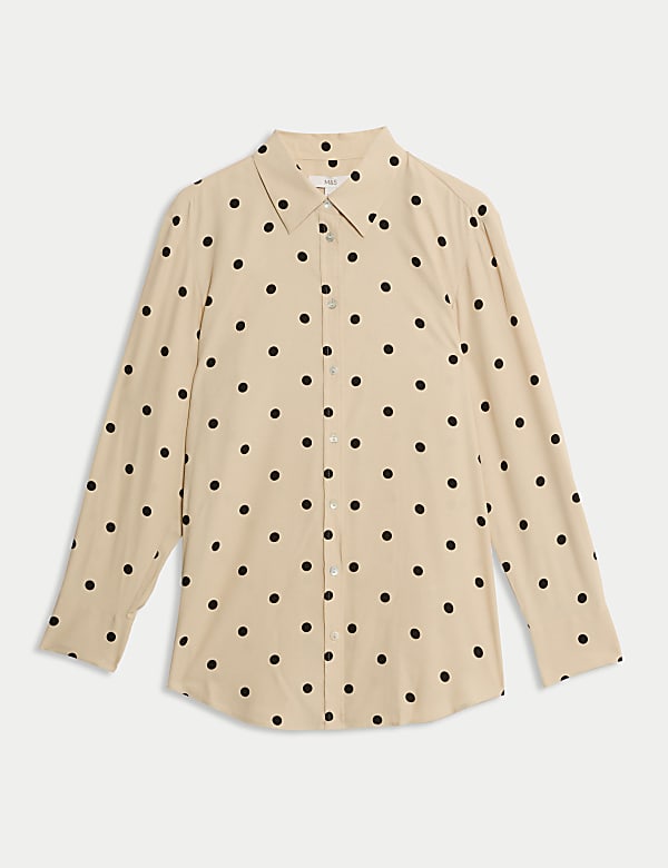 Printed Collared Shirt - CH