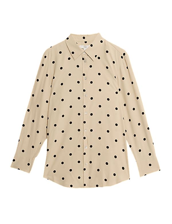 Printed Collared Shirt