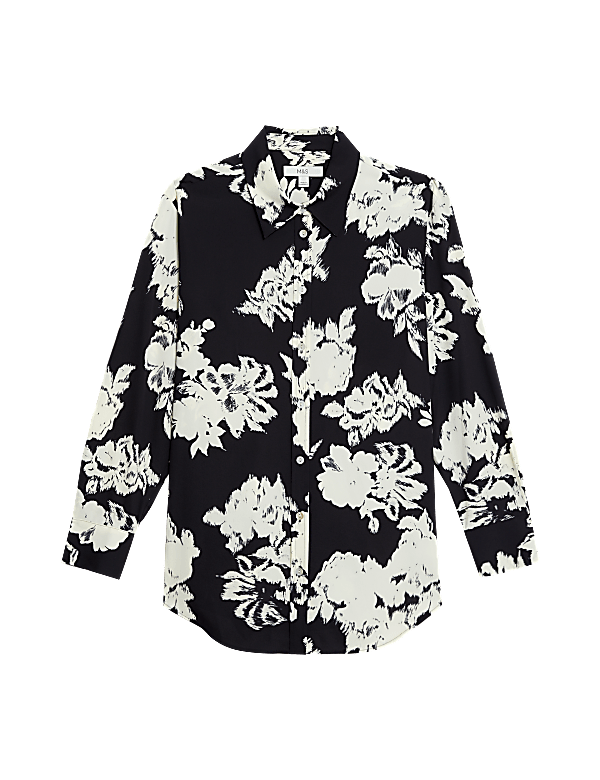 Floral Collared Shirt