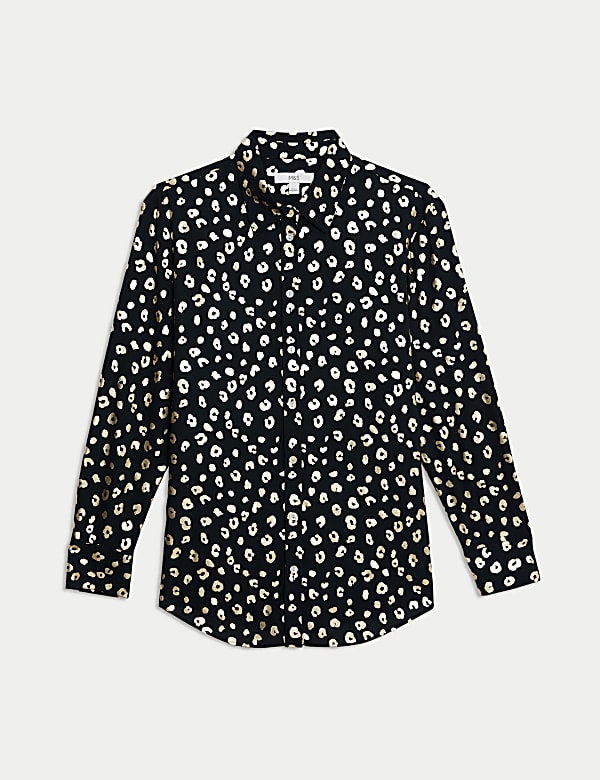 Foil Print Shirt - JE