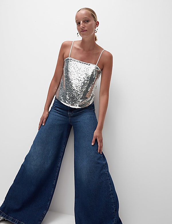 Silver tops for evening wear 2025