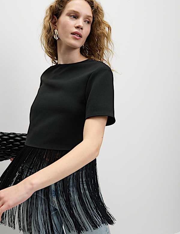 Fringe Detail Top - AT