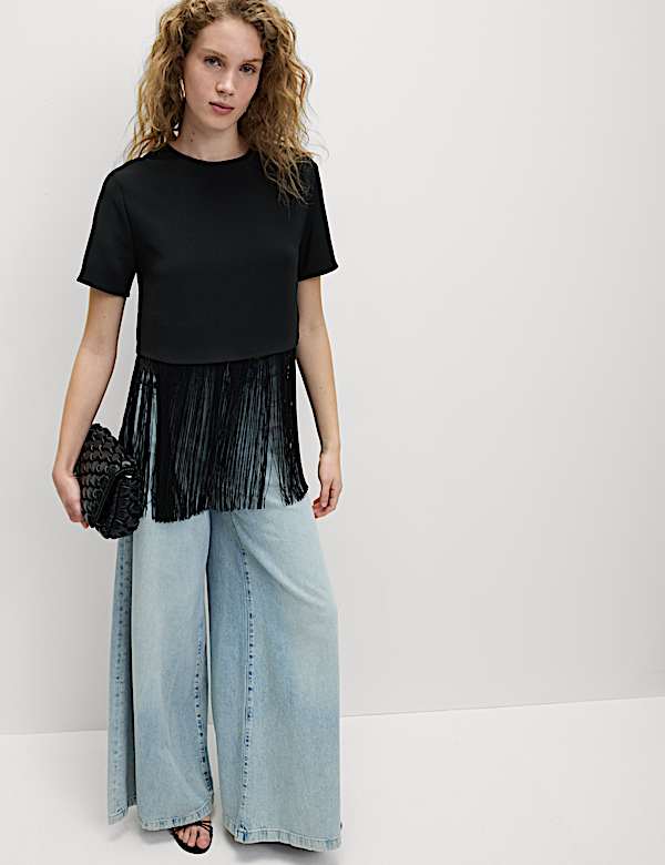 Τοπ με λεπτομέρειες με κρόσσια - GR