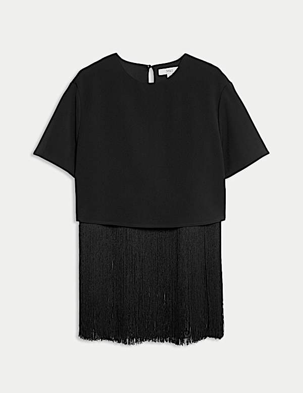 Τοπ με λεπτομέρειες με κρόσσια - GR